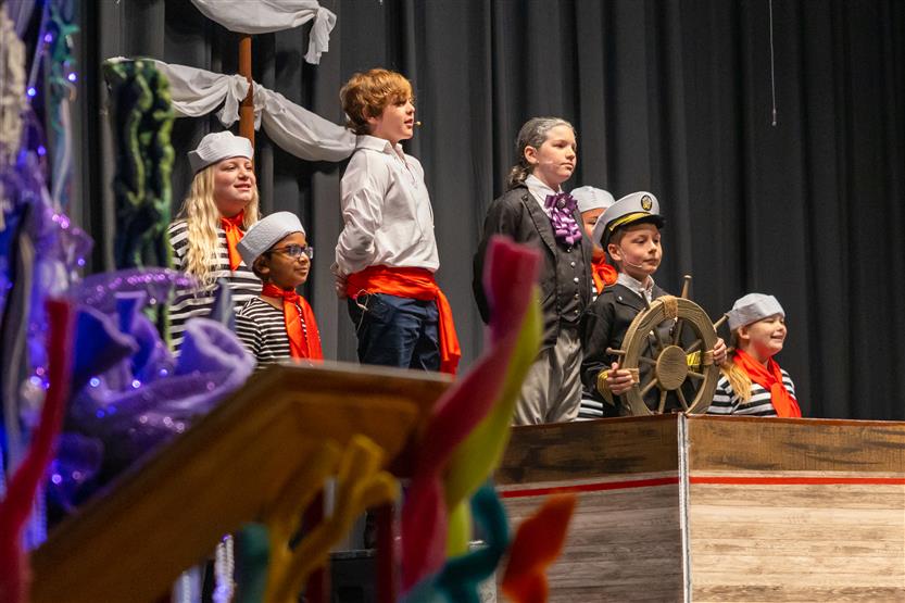 Nolensville Elementary students perform The Little Mermaid Jr.